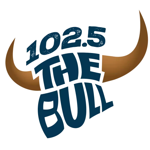 102.5 The Bull logo