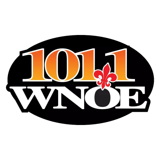 101.1 WNOE logo
